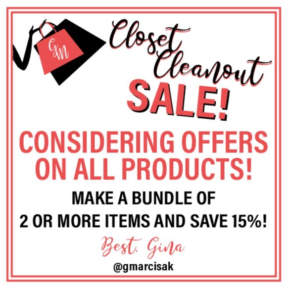 CLOSET CLEAN OUT SALE - EVERYTHING MUST GO - Picture 1 of 1